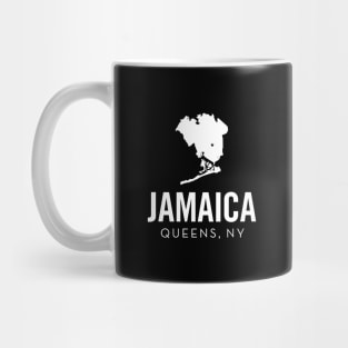 Jamaica, Queens - New York (white) Mug